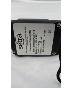 Setra Pressure Transducer, Wet to Wet, 0-100 PSID, 1/4" NPT, 4-20mA