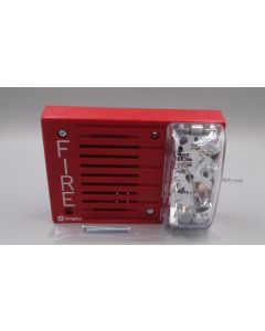 A/V 24Vdc 15Cd Red Horiz F/S