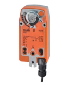 Damper Actuator, 180 in-lb [20 Nm], Spring return, AC 24...240 V / DC 24...125 V, On/Off