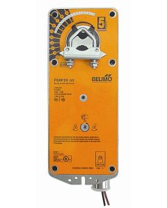 Fire & Smoke Actuator, 180 in-lb [20 Nm], Spring return, AC/DC 24 V, On/Off, 2 x SPST