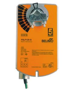 Fire & Smoke Actuator, 180 in-lb [20 Nm], Spring return, AC 120 V, On/Off