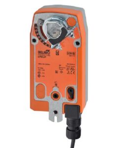 Damper Actuator, 90 in-lb [10 Nm], Spring return, AC 24...240 V / DC 24...125 V, On/Off
