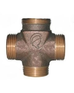 3Way Mixing - 1/2" Npt Unions Included On All 3 Ports- Valve Body