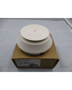 Intelligent Addressable High Temperature 190 Degree  Heat Detector; With Flashscan And Clip; Ivory