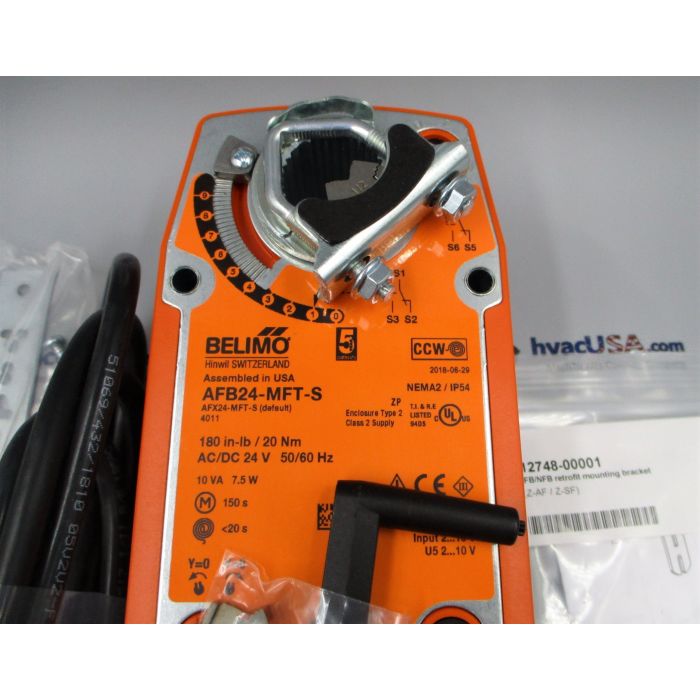 Belimo Amb24-mft Damper Actuator Ac/dc 24v for sale online 